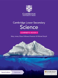 CAMBRIDGE LOWER SECONDARY SCIENCE LEARNER’S BOOK 8 WITH DIGITAL ACCESS (1 YEAR)