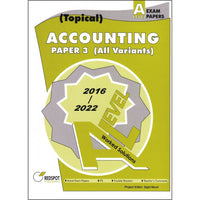 A Level Accounting P3 (Topical) - TariqBooks