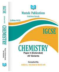 Al-Mustafa IGCSE Chemistry Paper 4 Extended All Variants (Syllabus 0620) Tariq Book Store.