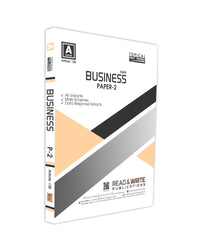 Business A-Level Topical Past Paper 2