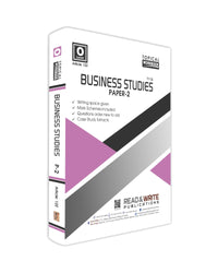 Business Studies O-Level Past Paper 2 Topical Workbook