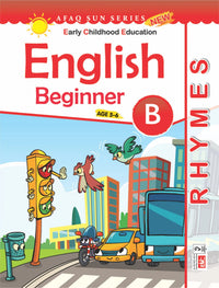 English Beginner Book B Ages-5-6 Rhymes - Tariq Book Store [Afaq]