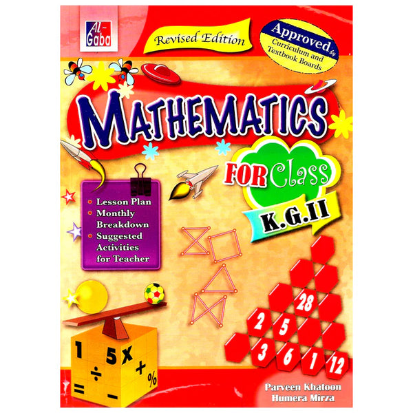 Mathematics for Class KG 2 New Edition – Tariq Books
