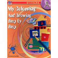 My Colouring and Drawing Step by Step A [Gaba] Tariq Book Store