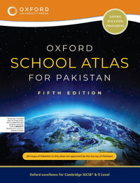  Oxford School Atlas for Pakistan - Tariq Books