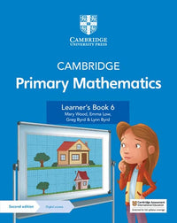 CAMBRIDGE PRIMARY MATHEMATICS LEARNER'S BOOKS 6 WITH DIGITAL ACCESS 2ED