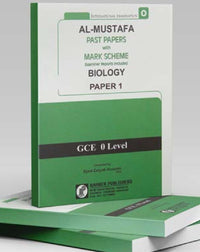 Al-Mustafa Past Papers with Biology Paper 1 [GCE O-Level] Tariq Book Store
