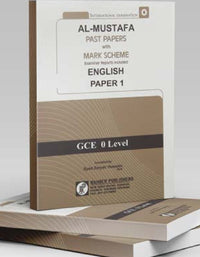 Al-Mustafa Past Papers with English Paper 1 [GCE O-Level] Tariq Book Store