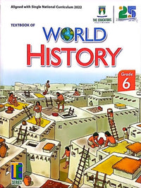 World History Textbook Grade 6 [The Educators] Tariq Book Store.