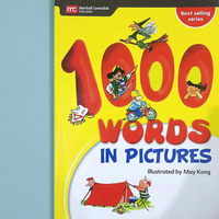 1000 WORDS IN PICTURES (YELLOW)