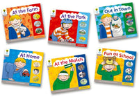  Oxford Reading Tree: Level 1: Floppy's Phonics: Sounds and Letters: Pack of 6 - Tariq Books