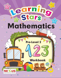 Learning Stars Mathematics Pre-Level 2 Workbook - Tariq Books
