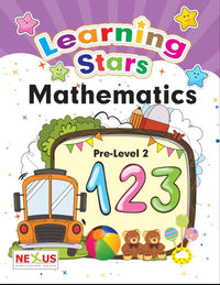 Learning Stars Mathematics Pre-Level 2 - Tariq Books