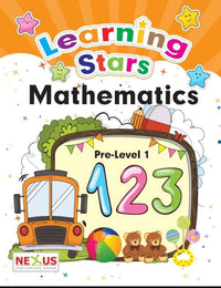 MATH LEARNING STARS PRE SCHOOL LEVEL 1