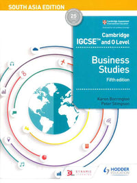 Cambridge IGCSE and O Level Business Studies  - 5th Edition