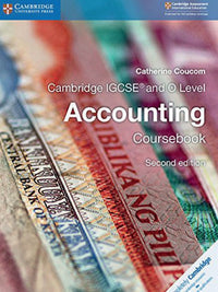CAMBRIDGE IGCSE O/L ACCOUNTING COURSE BOOK (COCAM)