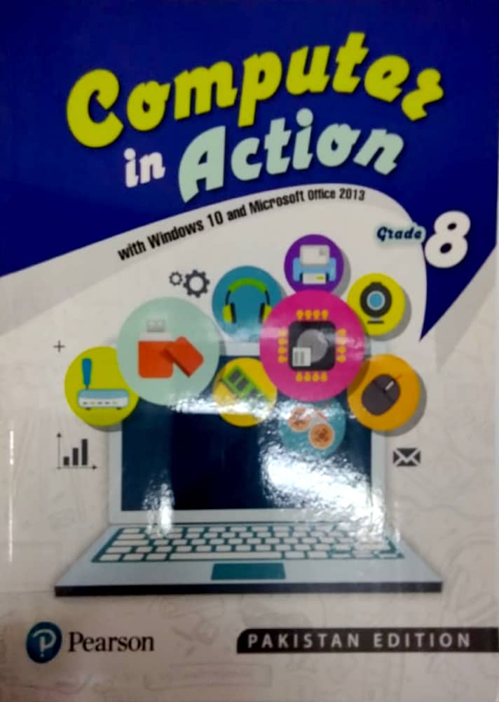 Computer In Action Book 8 [The Educators] Tariq Book Store.