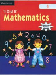 I DID IT MATH PRIMARY - 1