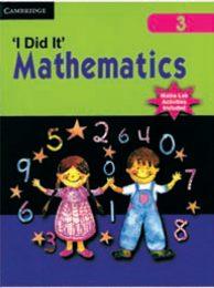 I DID IT MATH PRIMARY - 3