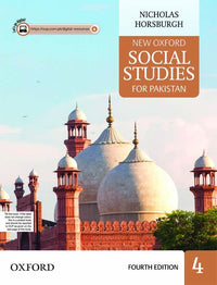  New Oxford Social Studies for Pakistan Book 4 with Digital Content - Tariq Books
