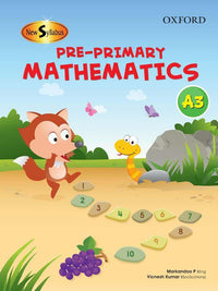  New Syllabus Pre-Primary Mathematics Level A3 Workbook - Tariq Books