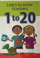 PARAMOUNT LEARN TO WRITE- NUMBERS 1 TO 20 (pb)