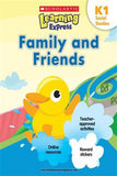 SCHOLASTIC LEARNING EXPRESS: K-1 FAMILY AND FRIEND (SOCIAL STUDIES) (pb)