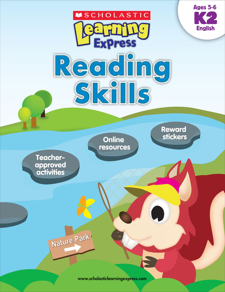 SCHOLASTIC LEARNING EXPRESS: K-2 READING SKILLS (pb)