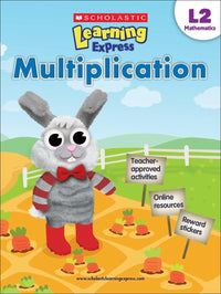 SCHOLASTIC LEARNING EXPRESS: L-2 MULTIPLICATION (pb)