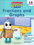 SCHOLASTIC LEARNING EXPRESS: L-3 FRACTIONS AND GRAPHS (pb)