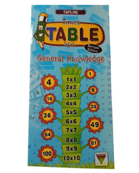 TIMES TABLE WITH GEN KNOWLEDGE (REVISED)